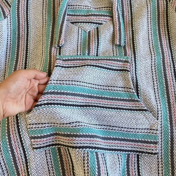 NWOT Original Senor Lopez Hoodie Sweatshirts 50%cotton green/white/black/red S - Picture 3 of 6